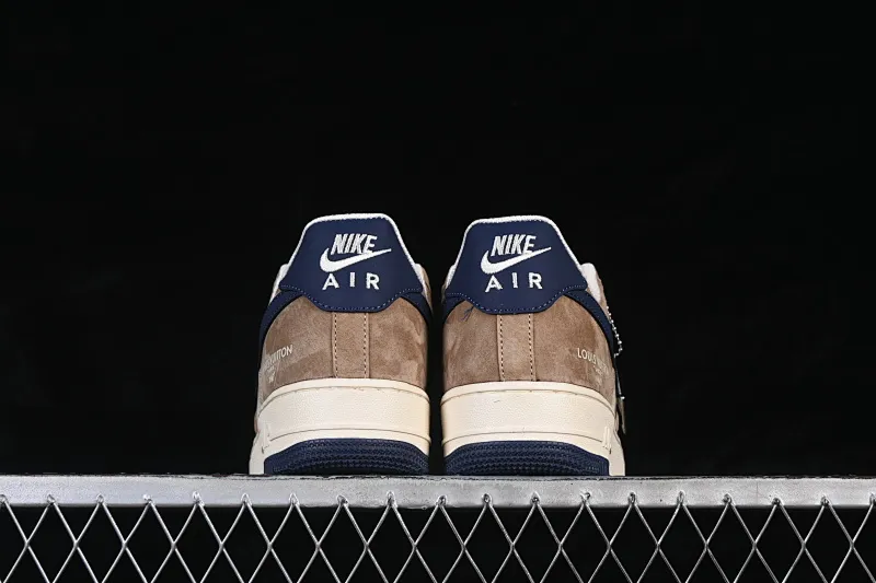 All categories Nk Air Force 1 Air Force series Nk Air Force 1 Low Air Force low-top Nike Air Force 1'07 Low joint beige brown navy Air Force 1 low-top casual sneakers NH0601-589